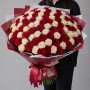 101 белая и красная роза фото 2